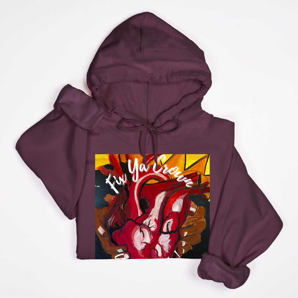 Fix Ya Crown! Limited edition Unisex Hooded Sweatshirt